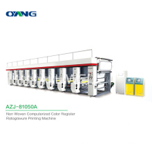 Fully Computerized Color Register Small Automatic Rotogravure Printing Machine